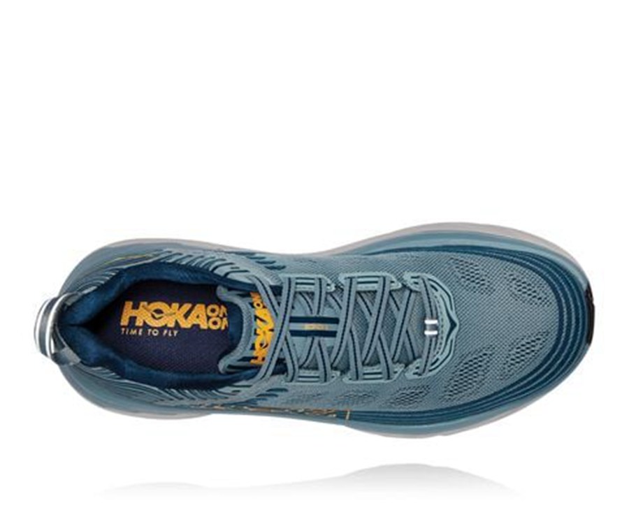 Hoka One One Løbesko Herre - Bondi 6 - Blå - 234570QTX